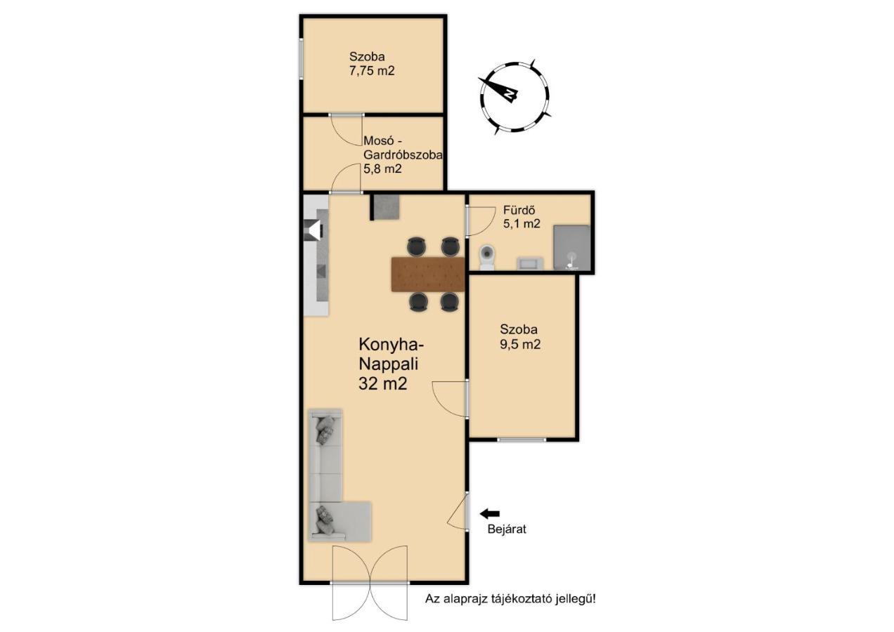 Deli Terasz A Apartman Free Parking, Self-Check-In Anytime Győr Exteriör bild